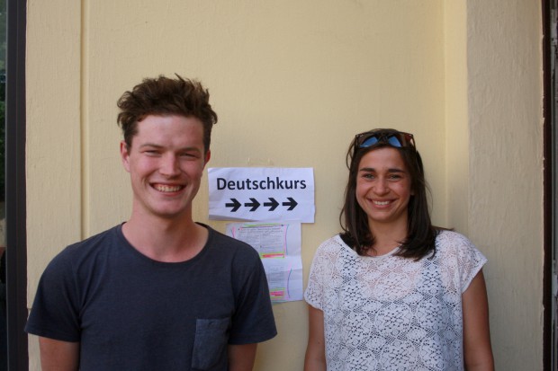 Marvin Melzer und Lina Bart. Foto: Alexander Böhm