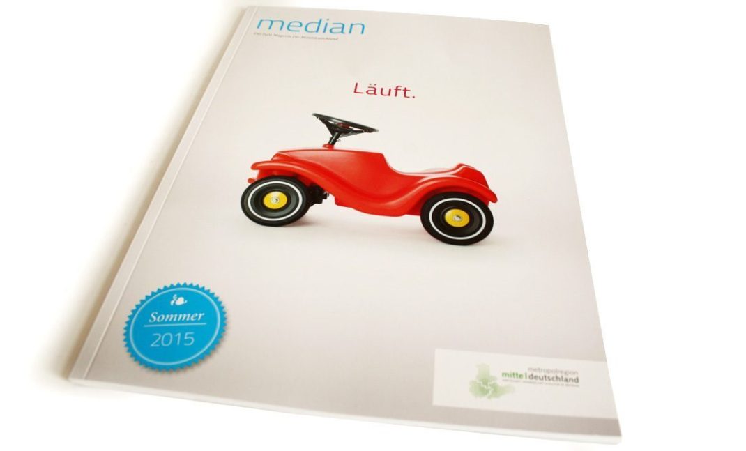 Median-Heft Sommer 2015: Läuft. Foto: Ralf Julke