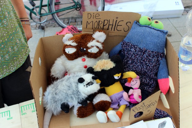 "Die Morphies"- Nicht nur frech und knuffelig. Foto: Volly Tanner 