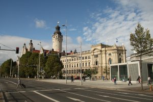 Neues Rathaus am Martin-Luther-Ring. Foto: Ralf Julke