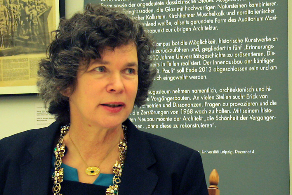 Aktuelle Rektorin der Uni Leipzig: Prof. Beate Schücking. Foto: Ralf Julke