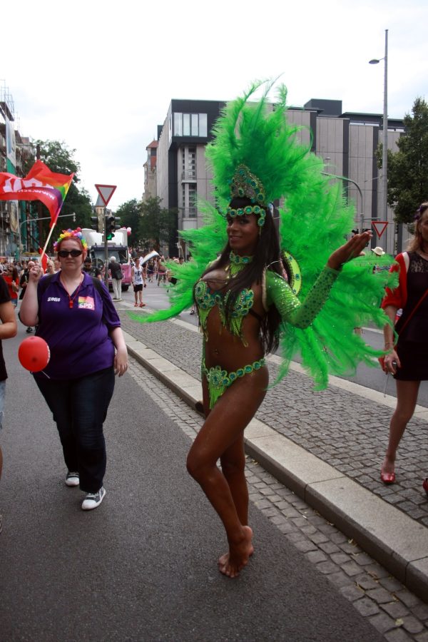 Sommerbekleidung auf dem CSD. Foto: Alexander Böhm