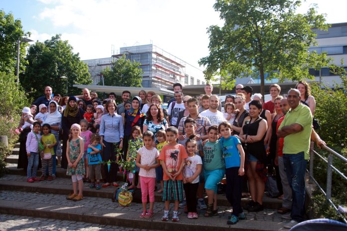 Teilnehmer und Schüler der Kurse. Foto: Alexander Böhm