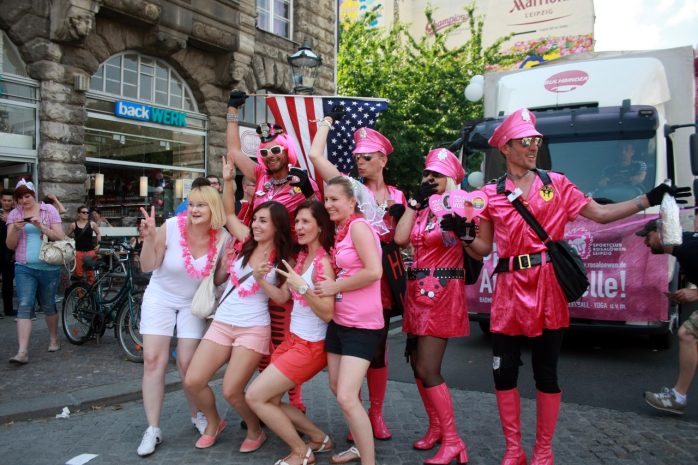 Viele nutzten den Umzug für Fotomotive. Foto: Alexander Böhm