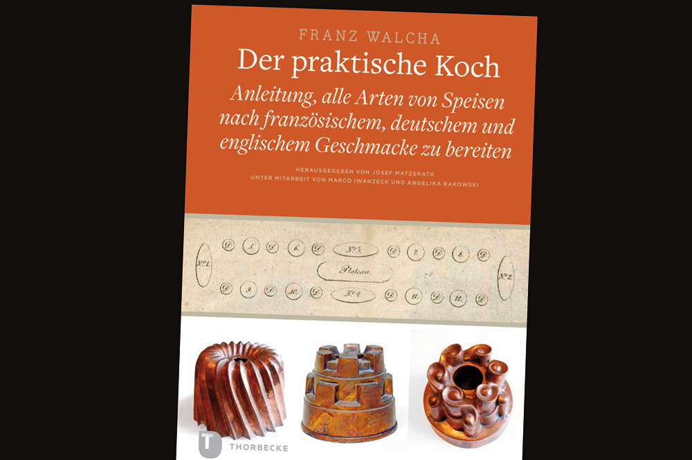 Buch des Anstoßes: Franz Walcha "Der praktische Koch". Cover: Jan Thorbecke Verlag