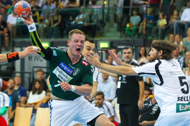 Aivis Jurdzs erzielte drei Treffer für den SC DHfK. Foto: Jan Kaefer