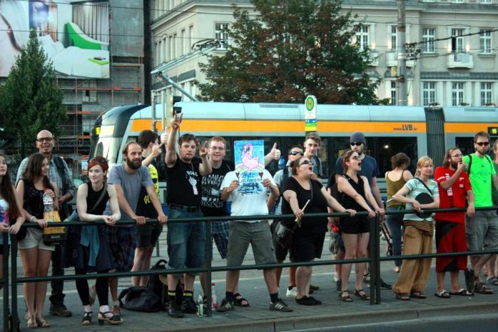 War selbst zwar nicht da, weil "auf der Insel" (vom Stress erholen), wurde aber dennoch bedacht: Butz Lachmann. Foto: L-IZ.de