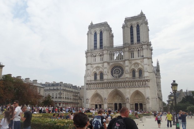 Die Kathedrale Notre-Dame im 4. Arrondissement. Foto: Patrick Kulow