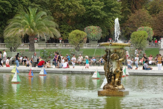 Die Kathedrale Der "Jardin du Luxembourg" im 6. Arrondissement. Foto: Patrick Kulow