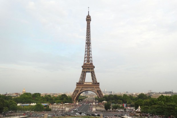 Der Eiffelturm im 7. Arrondissement. Foto: Patrick Kulow