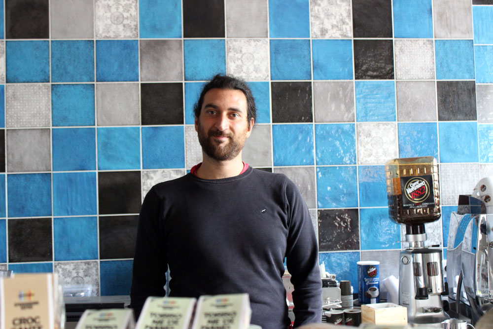 Bringt ein bisschen Italien nach Leipzig - Andrea Dipasquale. Foto: Volly Tanner