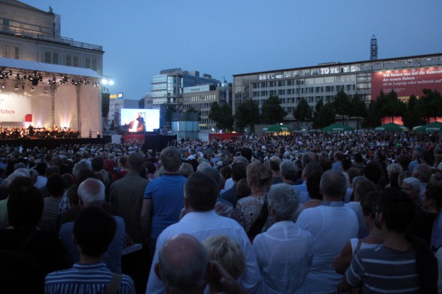 Die Leipziger nahmen das Angebot zahlreich wahr. Foto: Alexander Böhm