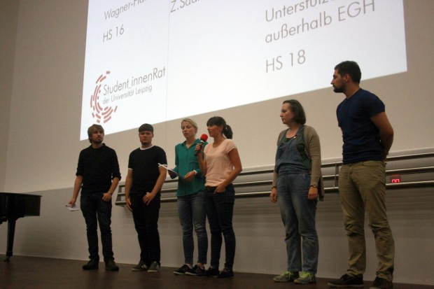 Die Moderatoren der Arbeitskreise. Foto: Alexander Böhm