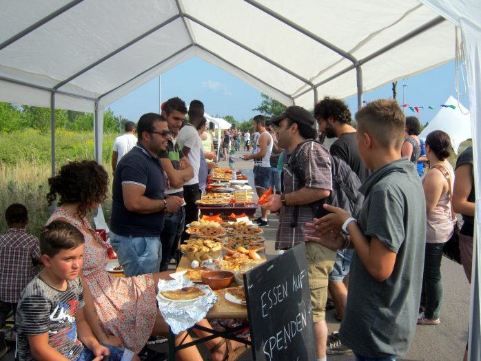 Jede Menge Essen. Foto: Alexander Böhm