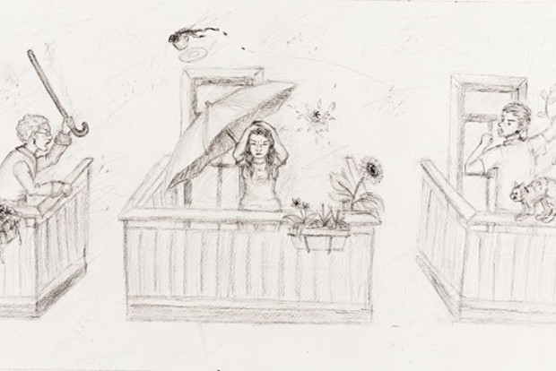 Leipzig, Stella Diestel, 15 Jahre: Nachbarschaftsstreit. Foto: Haus Steinstraße e.V.