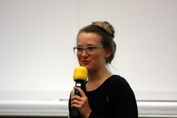Maria Leonhardt von der Refugee Law Clinic. Foto: Alexander Böhm