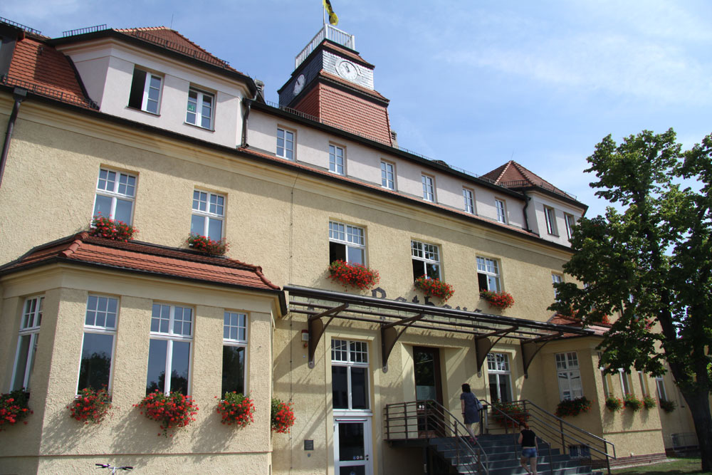 Das Markkleeberger Rathaus. Foto: Matthias Weidemann