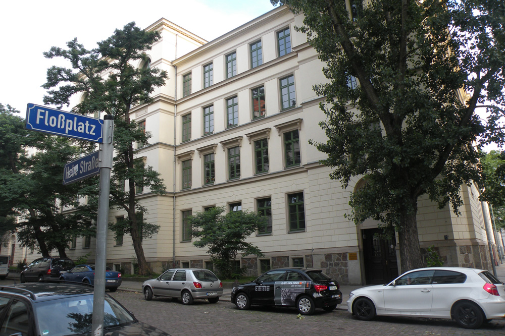 Schule am Floßplatz in Leipzig. Foto: Marko Hofmann
