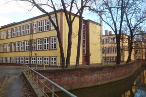 Die einstige Max-Klinger-Schule in der Karl-Heine-Straße 22 b. Foto: Gernot Borriss