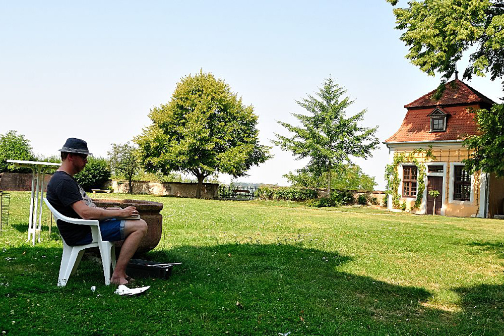 Malerparadies Schloss Döben. Foto: Detlef Rohde