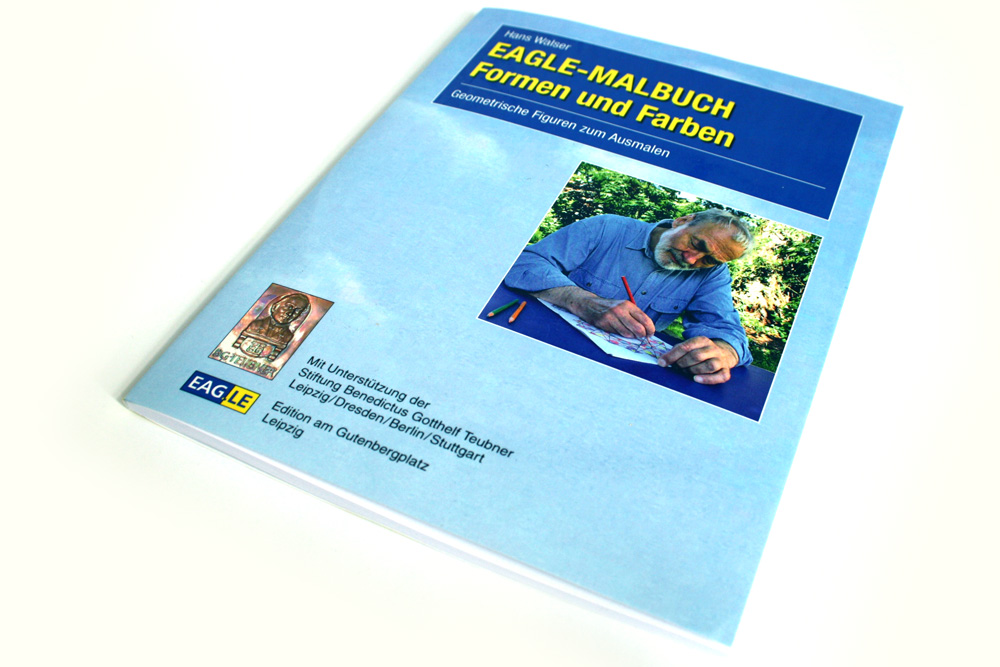 Hans Walser: EAGLE-Malbuch. Formen und Farben. Foto: Ralf Julke