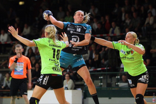 Saskia Lang kann nach langer Verletzung endlich wieder von Saisonbeginn an angreifen. Foto: Sebastian Brauner