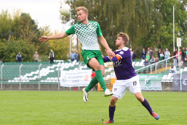 Das Duell Louis Engelbrecht (Chemie) gegen Hendrik Geißler (Pirna). Foto: Jan Kaefer