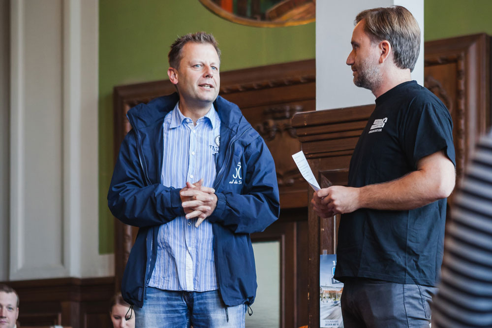 Torsten Bonew und Corwin von Kuhwede. Foto: ABGedreht productions