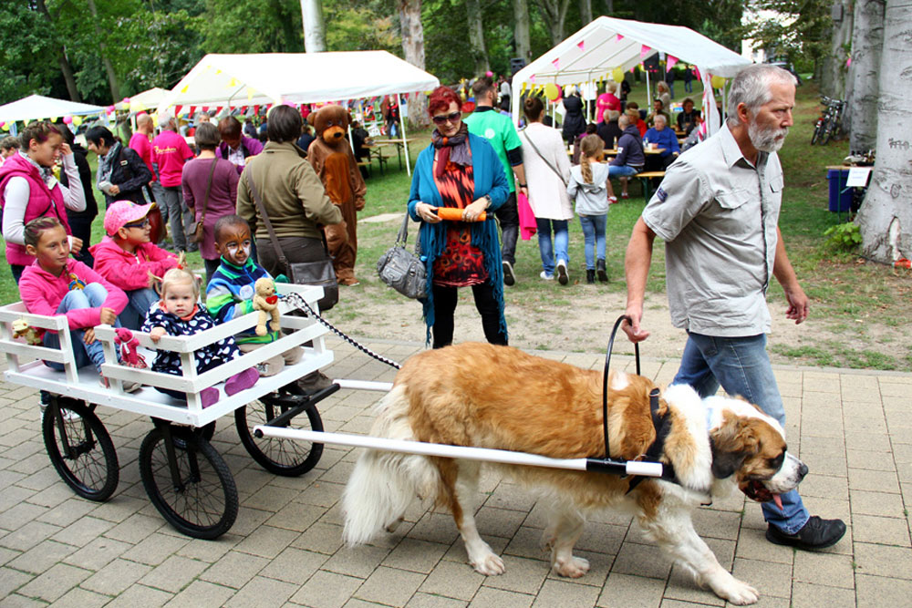 Gelungenes Familienfest zum Tag der offenen Tür. Foto: Kinderhospiz Bärenherz