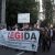 Legida Front beim Rundmarsch. Foto: L-IZ.de