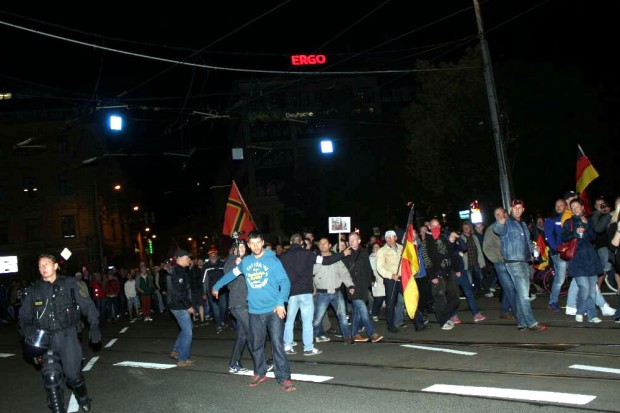 Legida und die Presse - es wird keine Liebe mehr. Foto: L-IZ.de