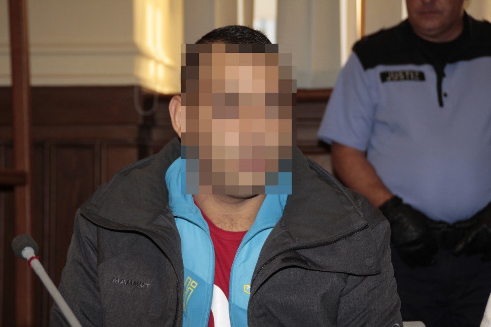 Moatez C. stach am 18. Dezember 2014 einen Landsmann nieder. Foto: Martin Schöler