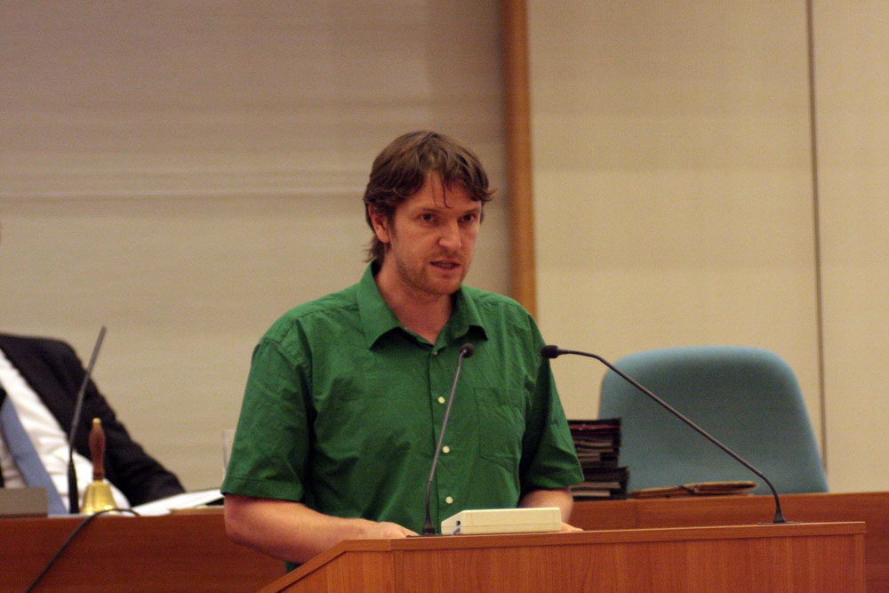 Michael Schmidt (Grüne). Foto: Alexander Böhm