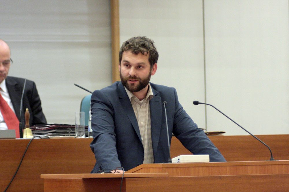 Christopher Zenker (SPD) . Foto: Alexander Böhm