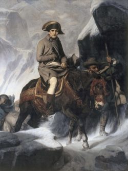 Paul Delaroche: Bonaparte überquert den St.-Bernhard-Pass im Jahr 1800 (1850). Foto: Walker Art Gallery, Liverpool