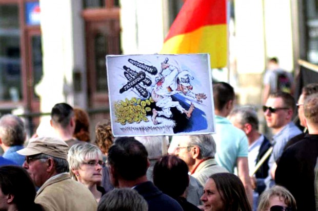 Die Angst als Mittel. Von allen verfolgt, zur Notwehr aufgefordert. Auch dies kennt man schon in Deutschland. Foto: L-IZ.de