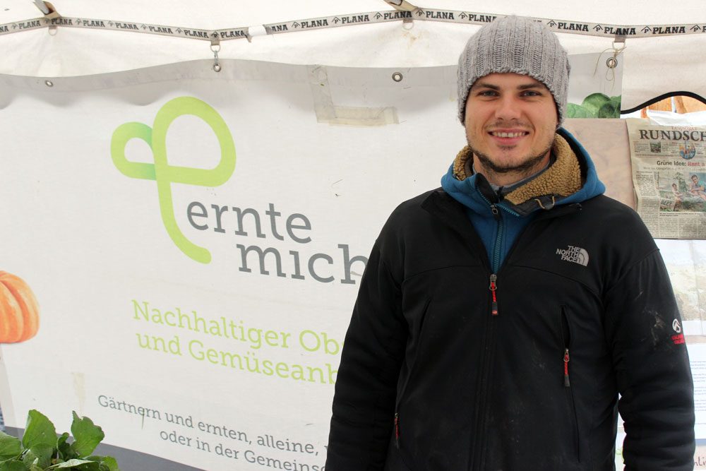 "ernte-mich"- Gründer Richard Hagedorn. Foto: Volly Tanner