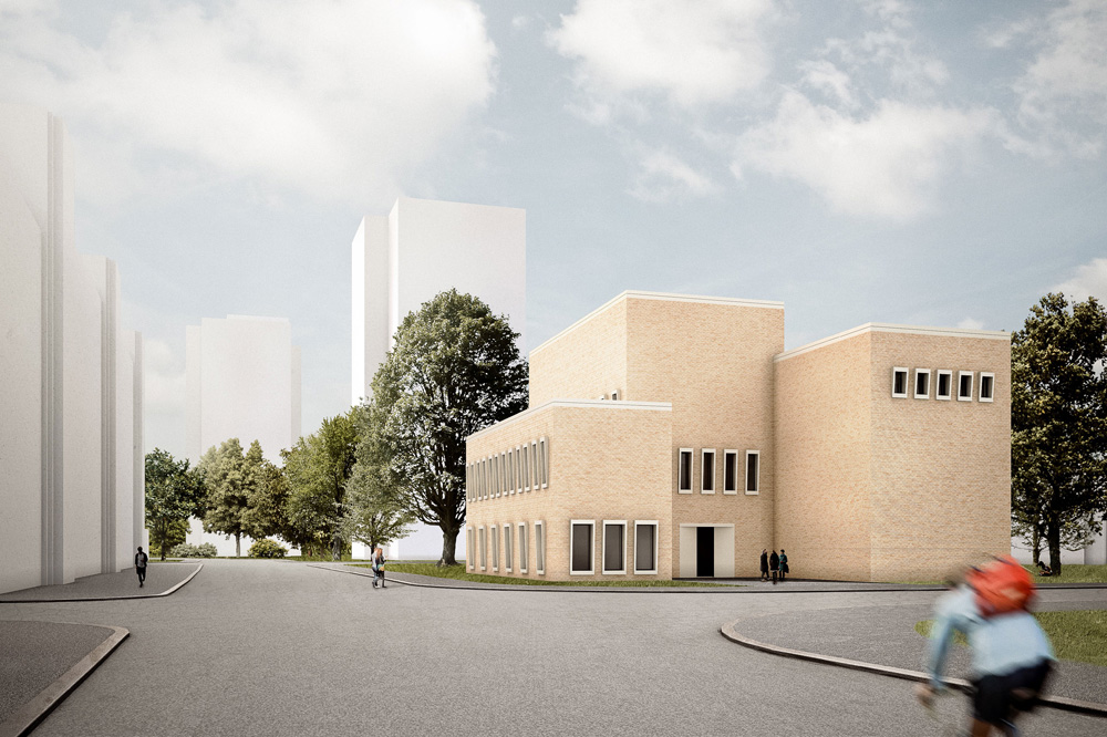 Meisterklasse Architektur - Eine Architekturfakultät für die HGB. Entwurf: Thilo Rohländer / Foto: Thilo Rohländer
