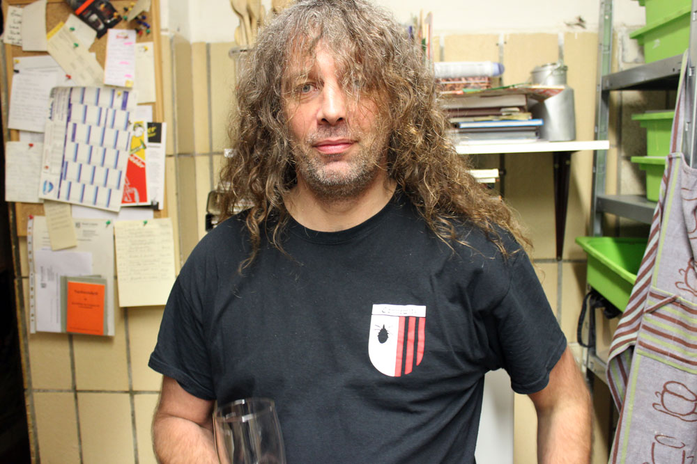 Unscheinbarer PARTEI-Soldat Thomas "Kuno" Kumbernuß. Foto: Volly Tanner