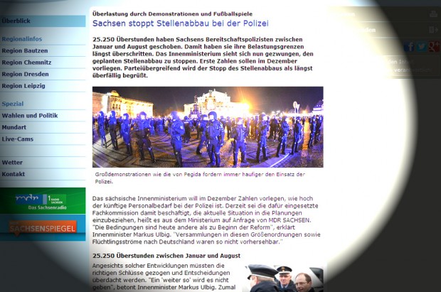 MDR-Beitrag mit falschen Überstundenzahlen am 26. Oktober. Screenshot: L-IZ