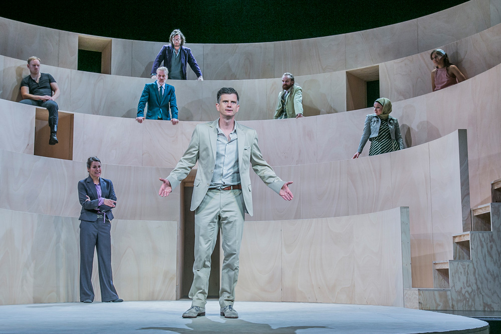 Ralph Jung als Nathan der Weise in Erlangen. Foto: Jochen Quast / Theater Erlangen