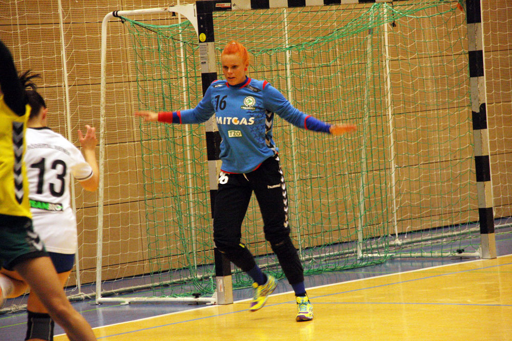 SCM-Torhüterin Patrycja Mikszto ist im Spitzenspiel gegen Görlitz wieder dabei. Foto: Andreas Neustadt