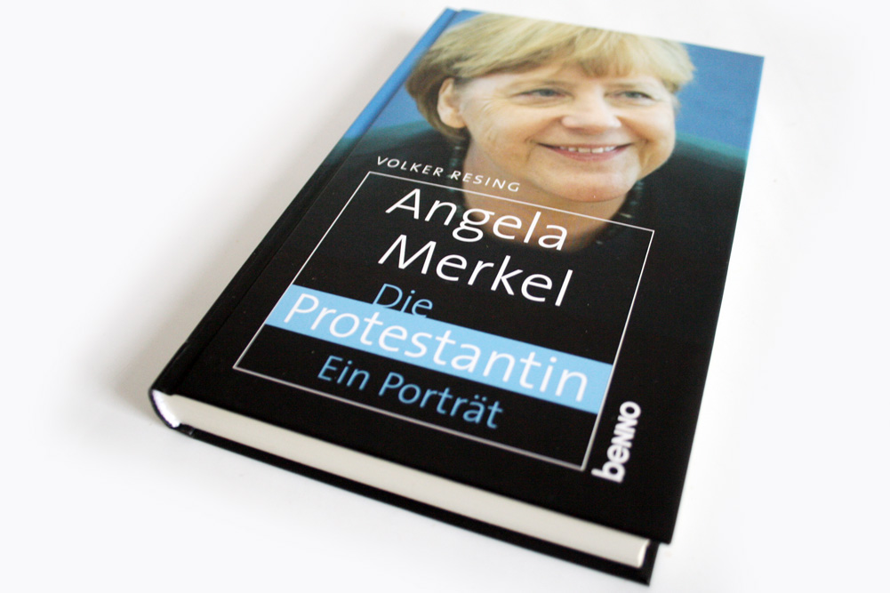 Volker Resing: Angela Merkel. Die Protestantin. Foto: Ralf Julke