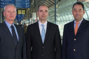 Vorstand MFAG v.l. Dieter Köhler, Johannes Jähn, Markus Kopp. Foto (Uwe Schoßig)