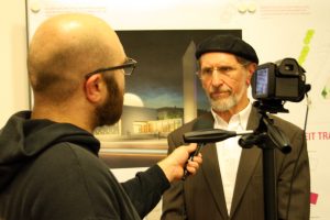 Uwe Wagishauser, Amir der deutschen Ahmadiyya-Gemeinde, im Interview. Foto: Ralf Julke