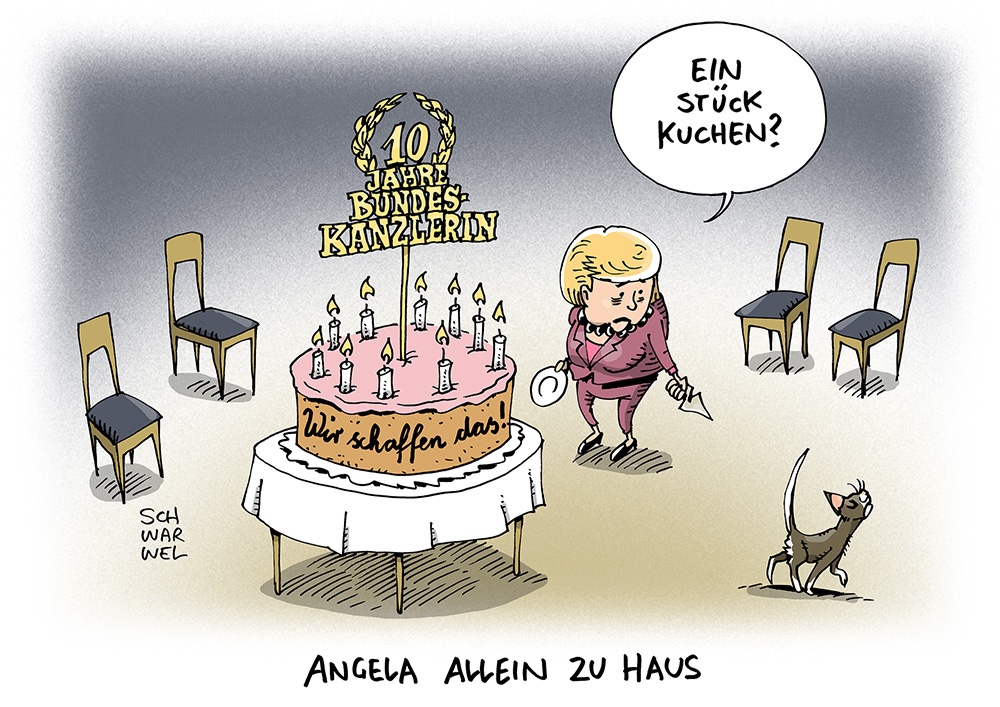 Karikatur: Schwarwel