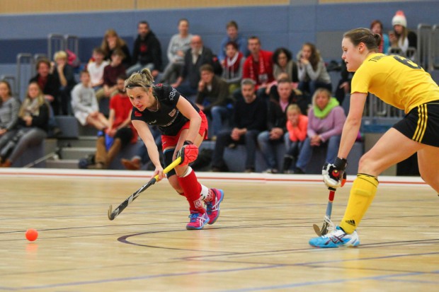 ATV-Kapitänin Nadine Schwarte in Aktion. Foto: Jan Kaefer