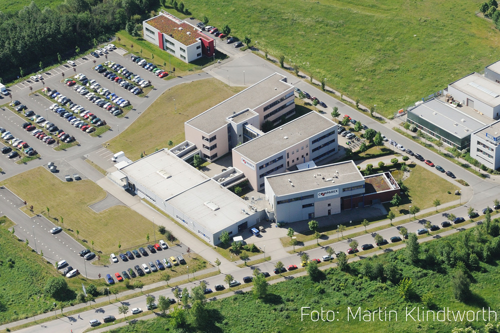 Das COMPAREX-Hauptquartier an der Blochstraße in Leipzig. Foto: COMPAREX, Martin Klindworth
