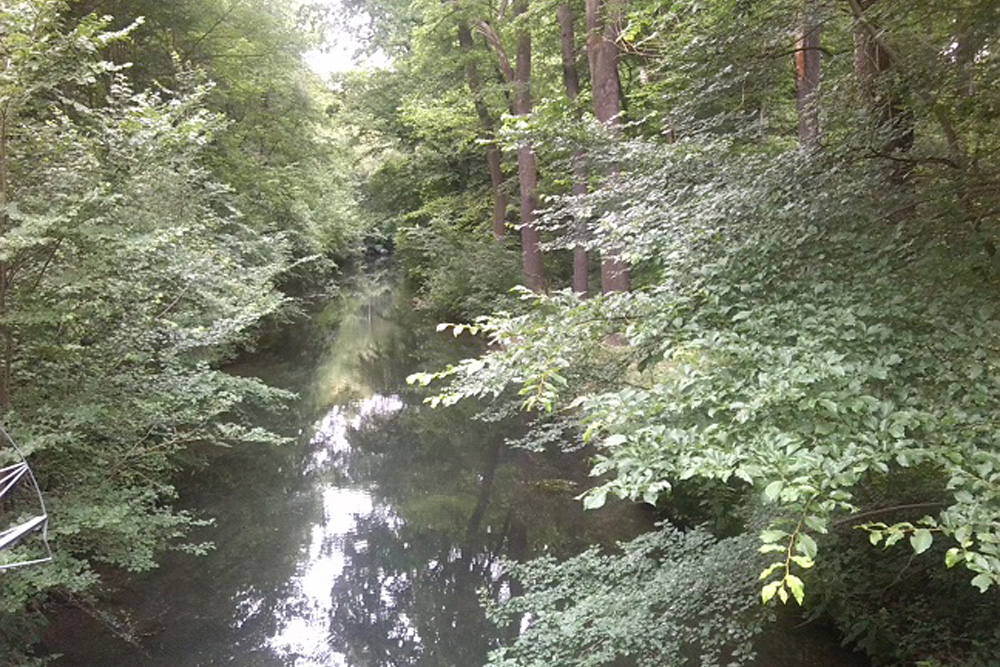 Der Floßgraben, von der Weißen Brücke aus fotografiert. Foto: Andreas Liste, AHA