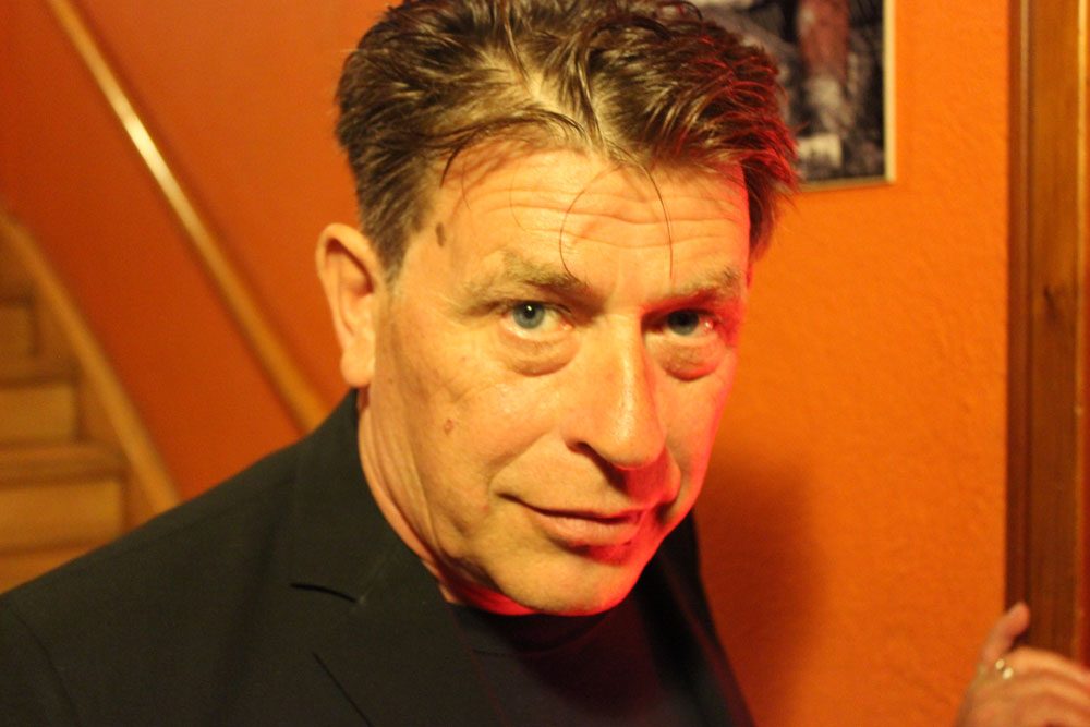 Makarios, Frontmann der legendären Post-Punk-Band Die Art. Foto: Volly Tanner